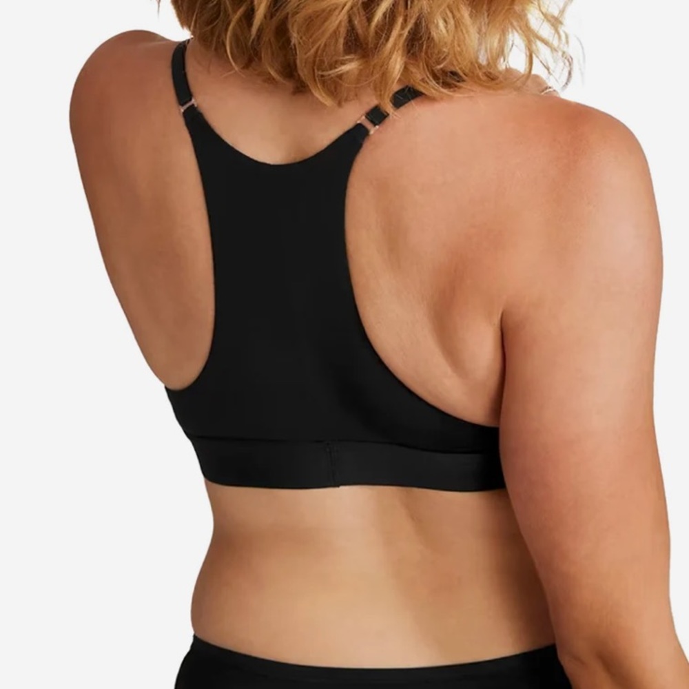 3 Pack Allbirds Merino Wool Blend Triangle Bralette Bra Natural Black Small NIP - Picture 4 of 6